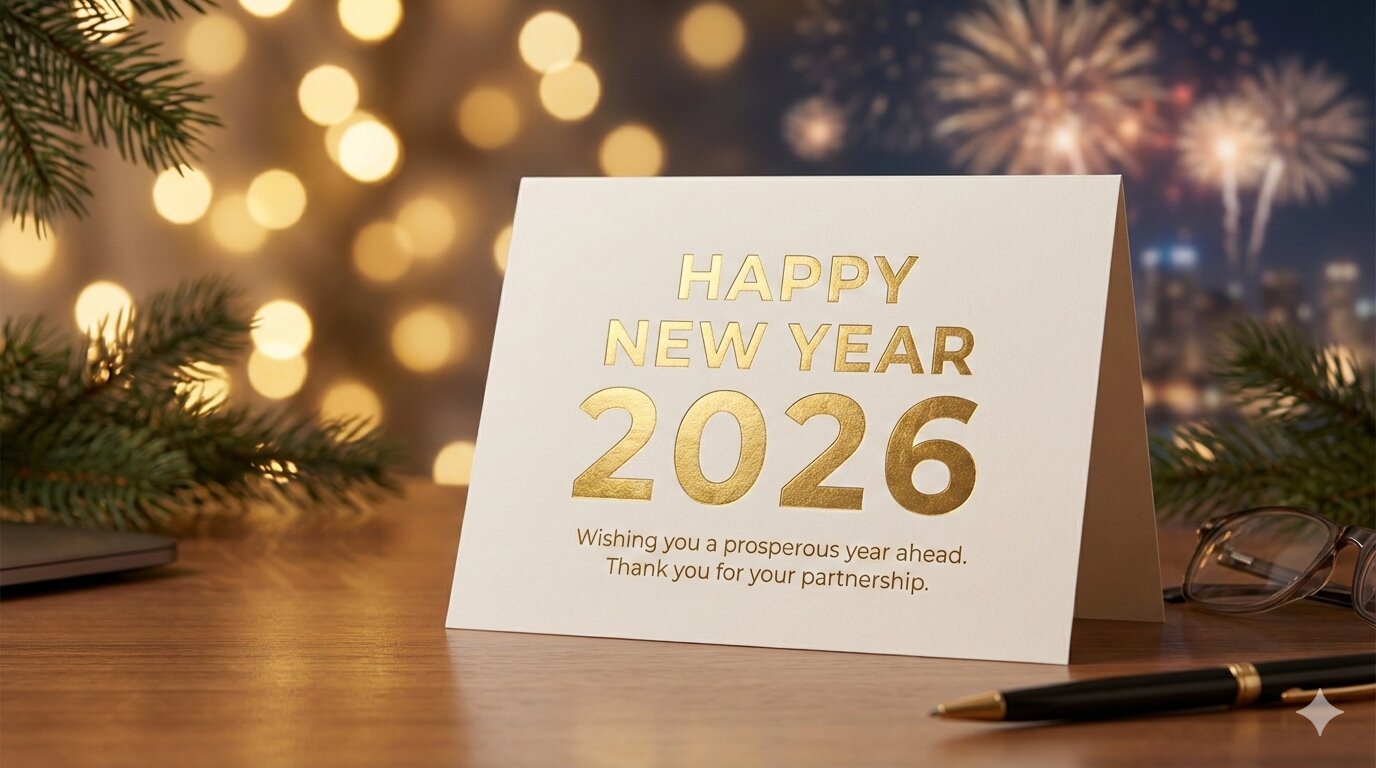 Tervitus 2026. aastal. Meie uusaasta pühadekorraldus.